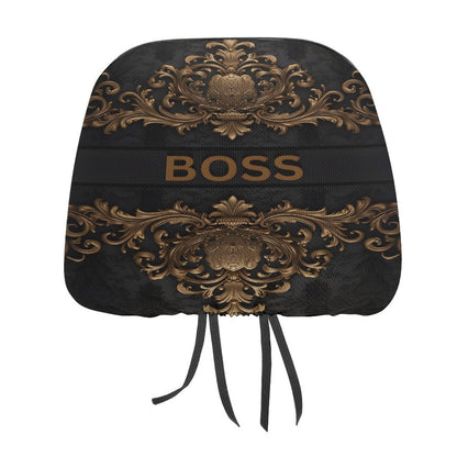 Custom Car Headrest Covers