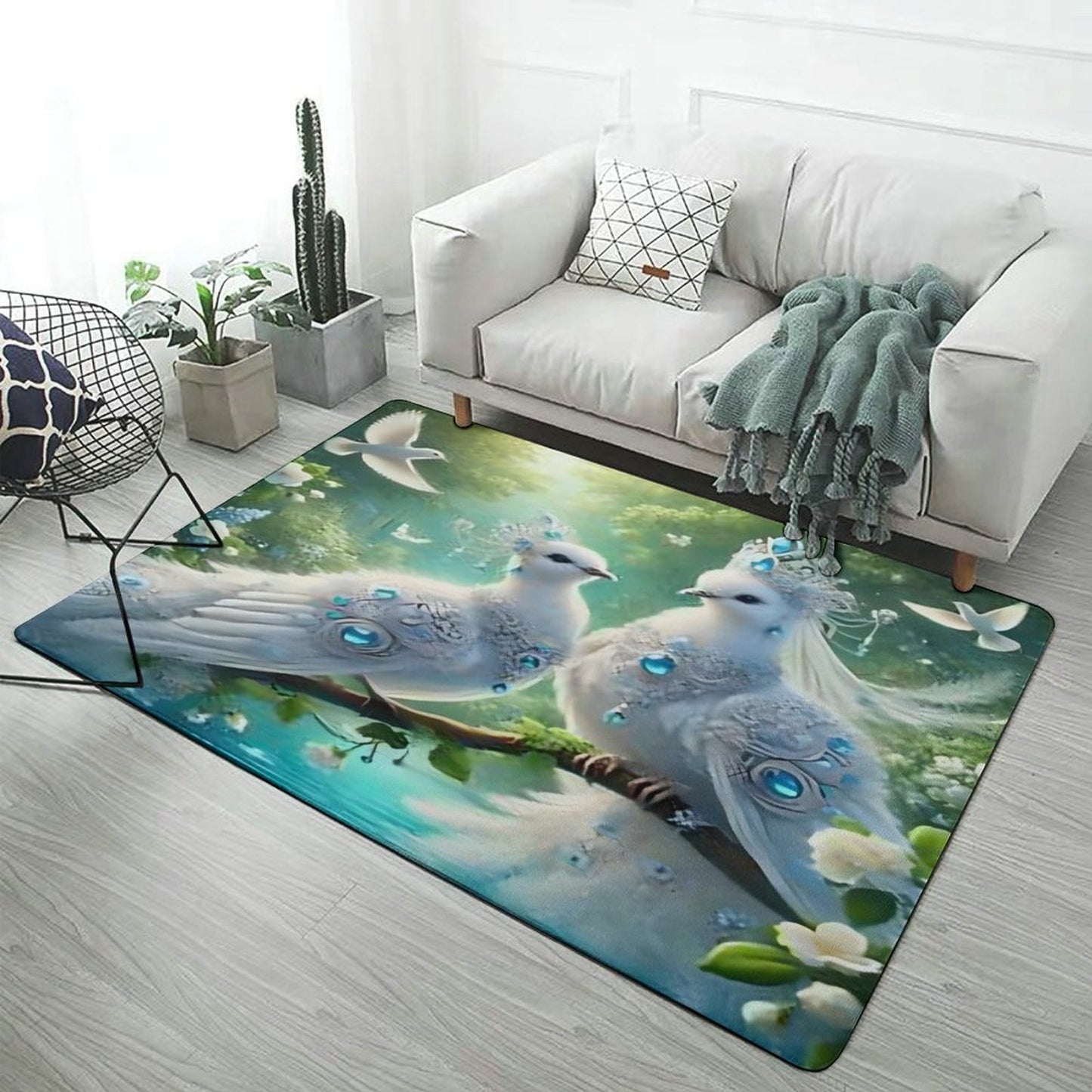 Coral Velvet Floor Mat for Home-60"x40"