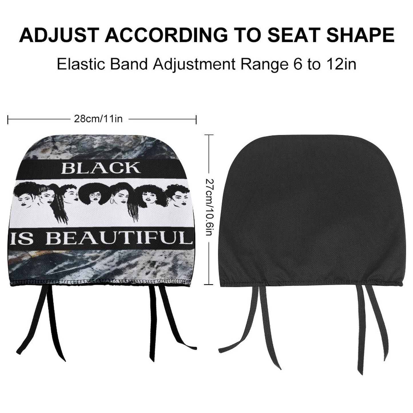 Custom Car Headrest Covers