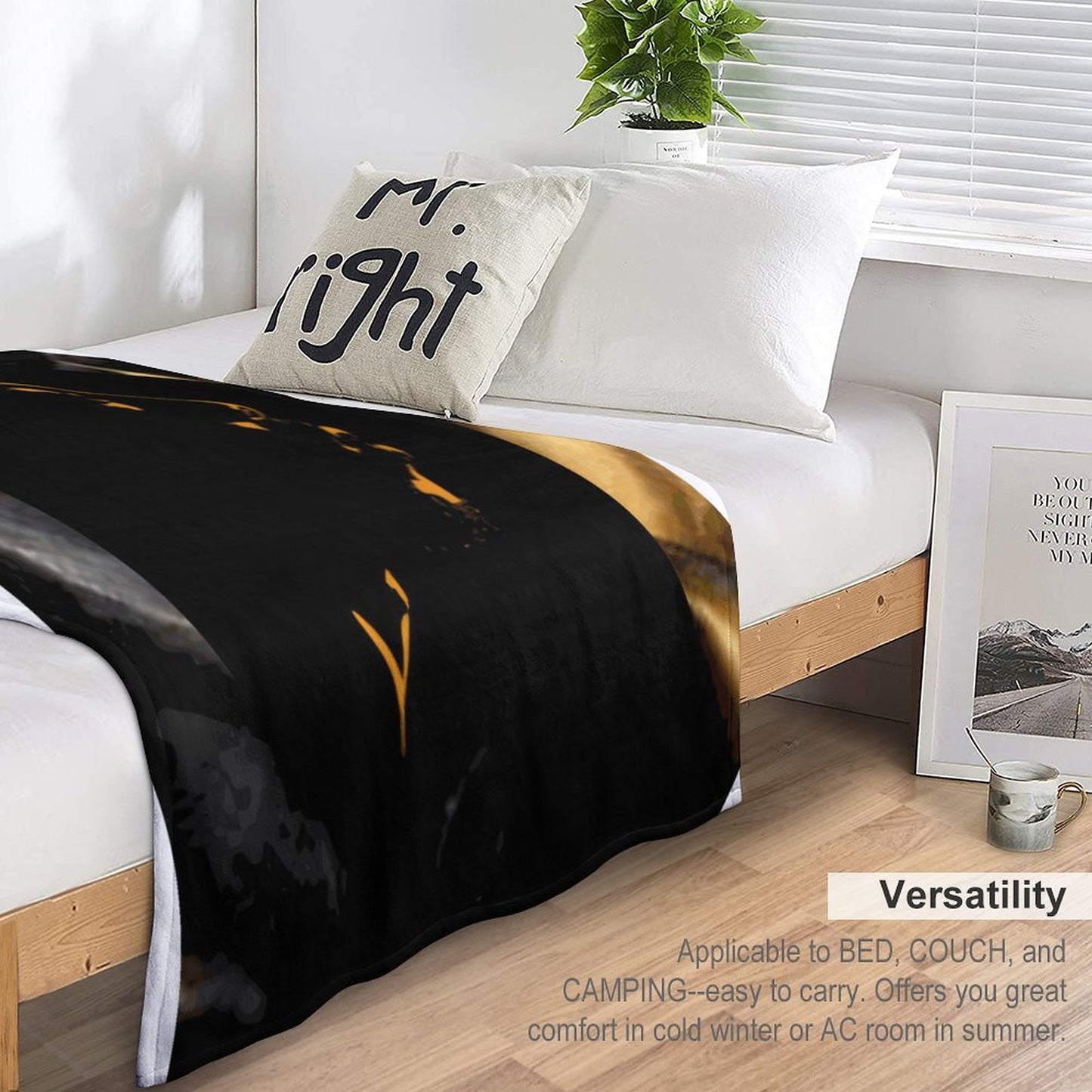 280gsm Flannel Blanket-60"x80" (Dual-sided Printing)