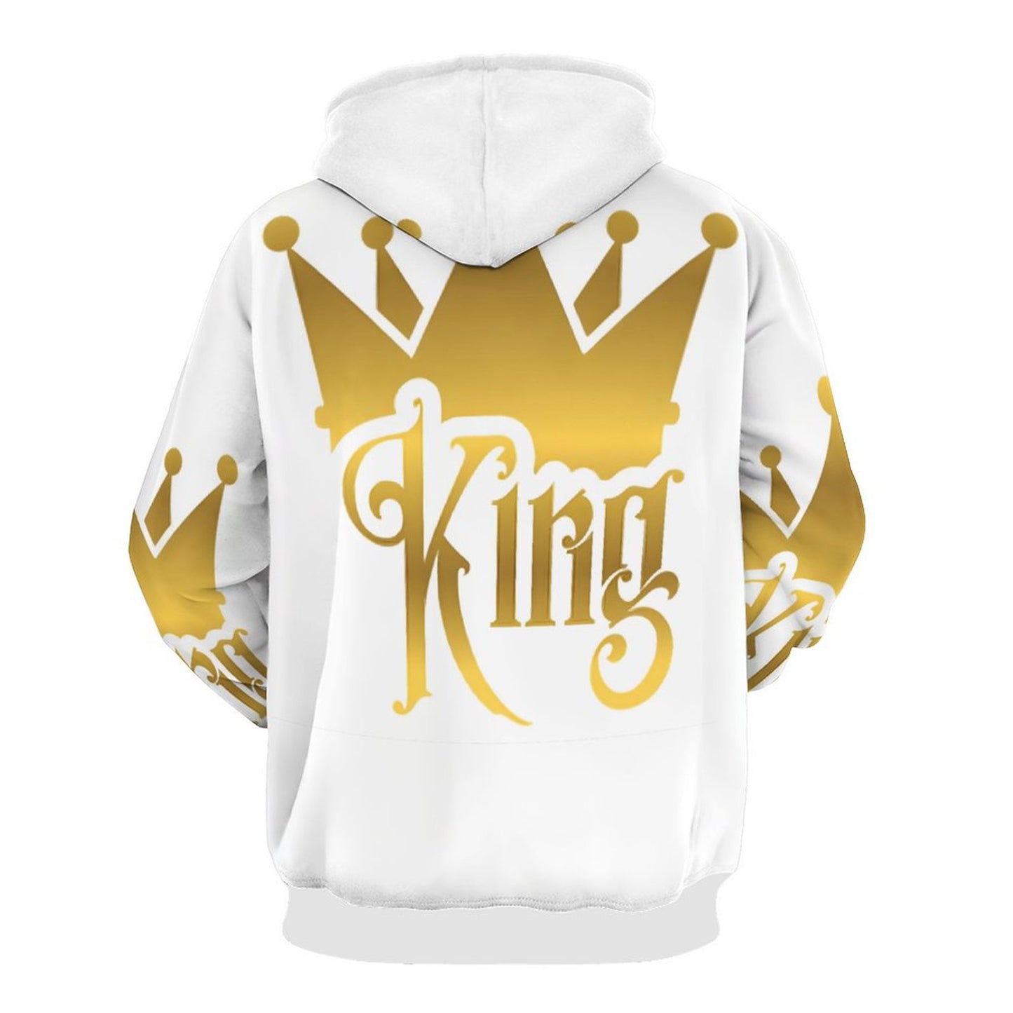 230gsm Men's Personalized Hoodie with Double-layer Cap (All-Over Printing)
