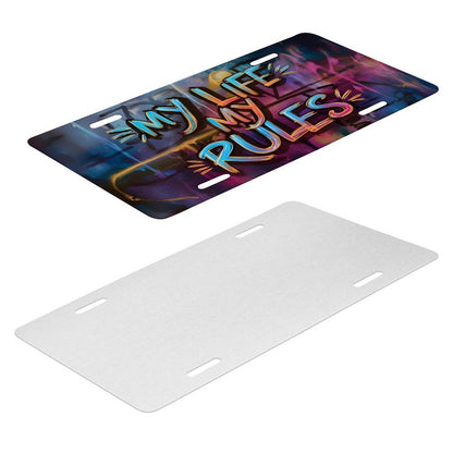 Car License Plate-11.8”x5.9”