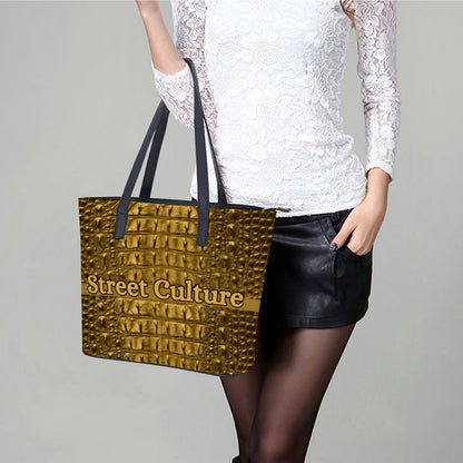 STREET CULTURE Alligator Leather Women's Tote Bag or Pocketbook