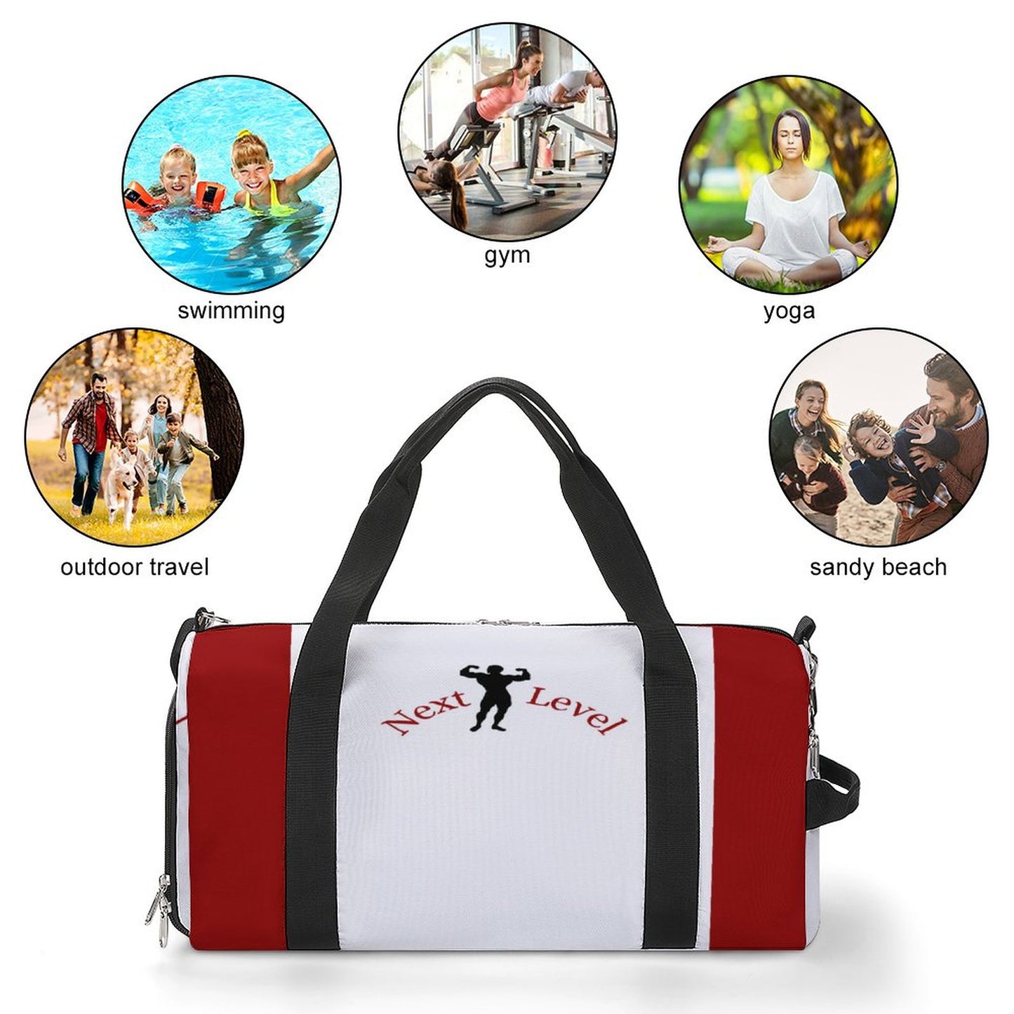 Gym bag A017 Large Capacity Sports Duffel