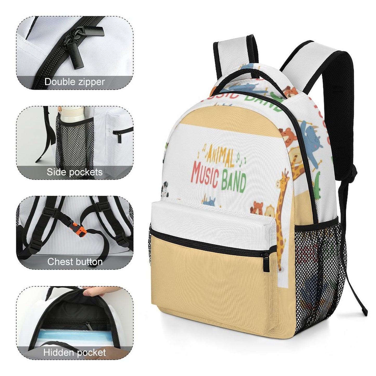 Children's School Backpack A012 (8 Sites)