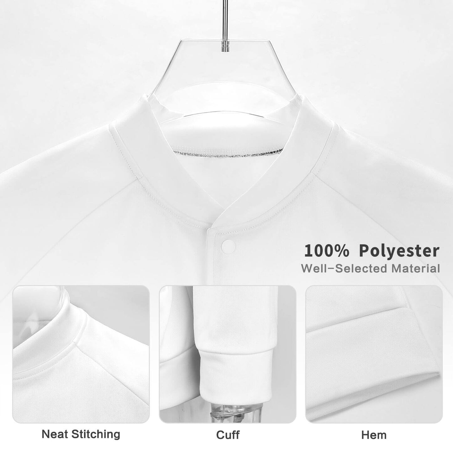 Men's Baseball Jacket (All-Over Printing)