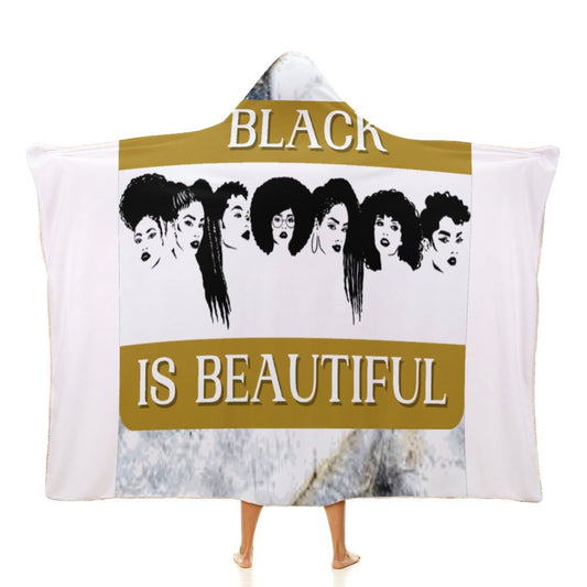 Wrap Hooded Blanket-40"x50"/ 100x130cm