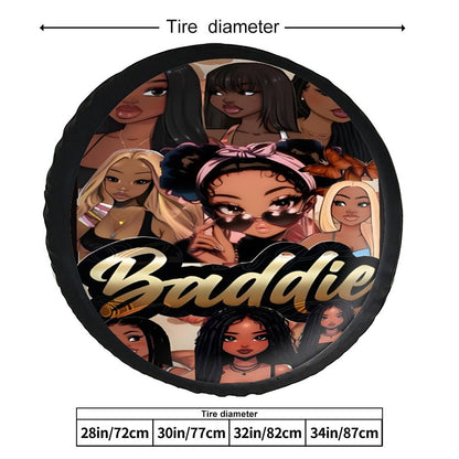 Leather Tire Cover(One-sided Printing)