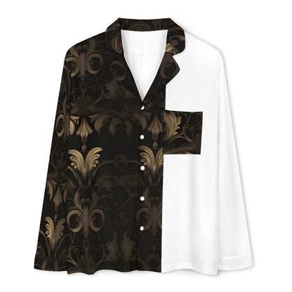 BLACK & GOLD ACCENT Night Suit for Men