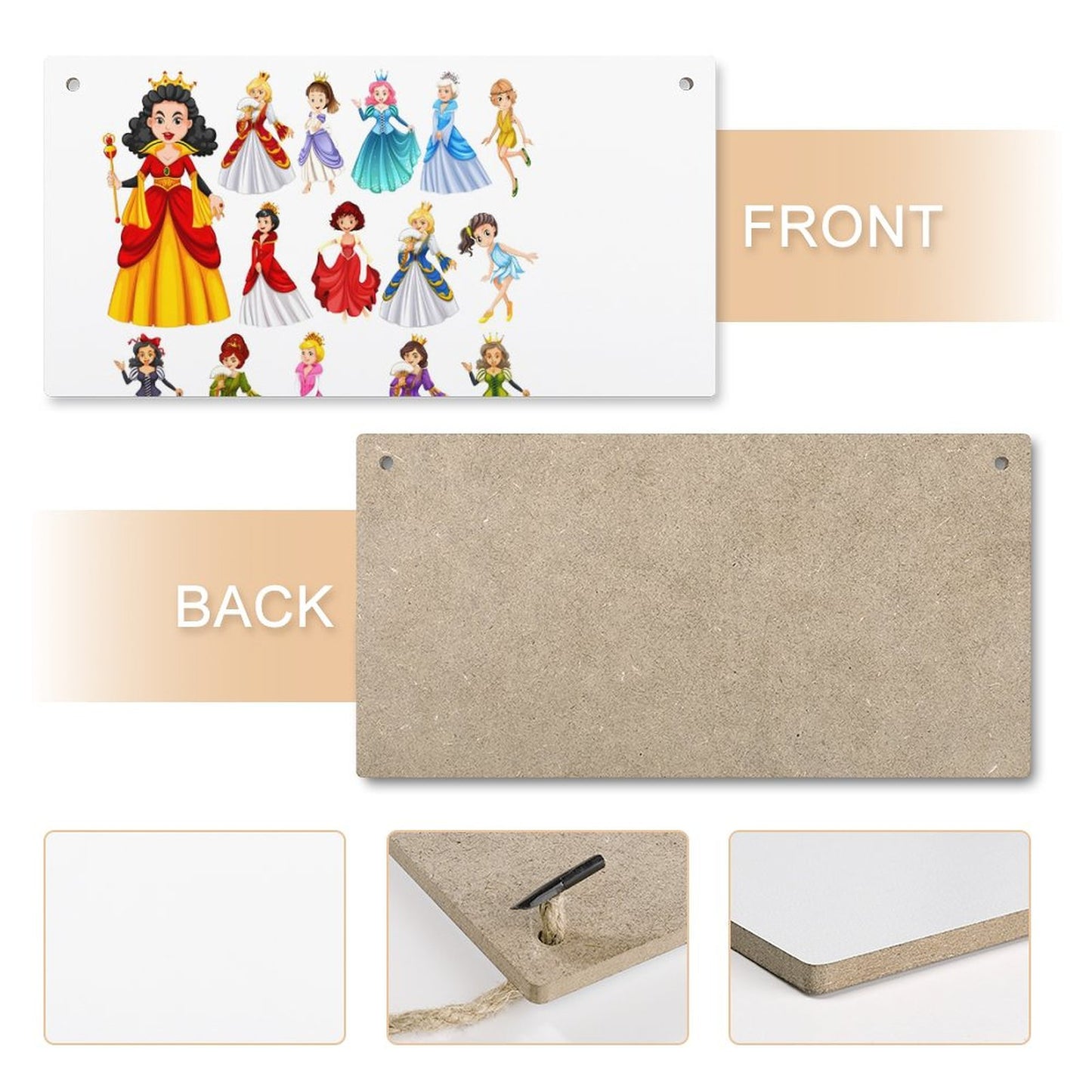 Wooden Wall Hanging Poster