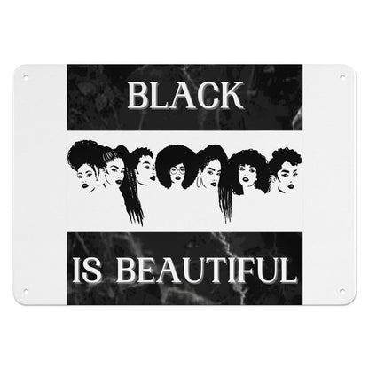 Horizontal Personalized Metal Wall Art Tin Sign-5.5"x7.9"/14x20cm