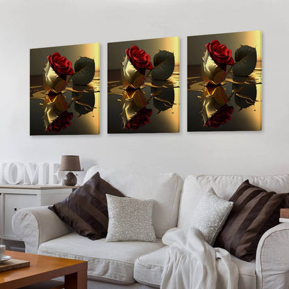 Vertical Colorful Framed Wall Art-3:4 Aspect Ratio(One-sided Printing)