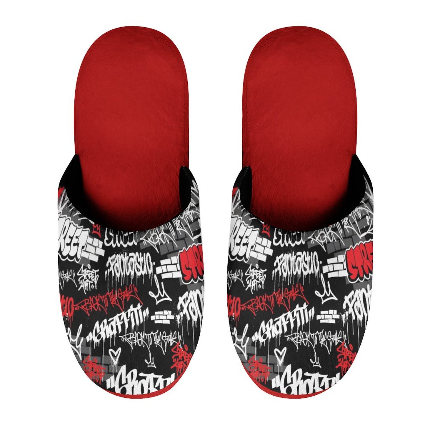 Flannel Men's Cotton Slippers