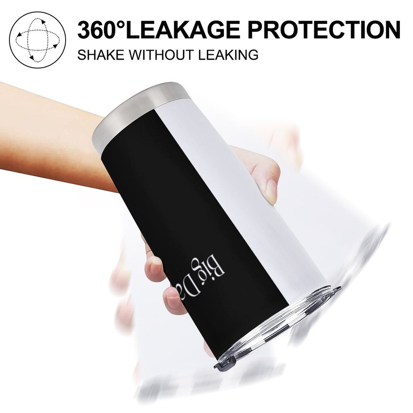 Car Travel Coffee Mug with Lid (All-Over Printing)