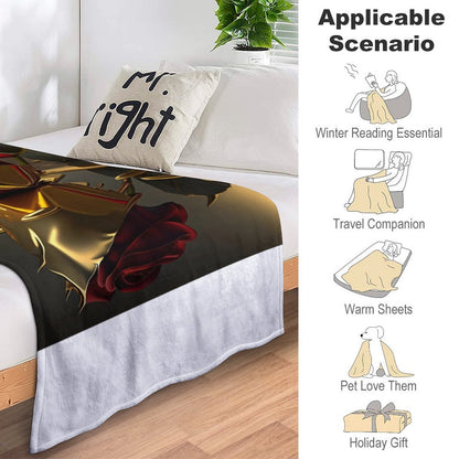 280gsm Flannel Blanket (One-sided Printing)-40"×50"
