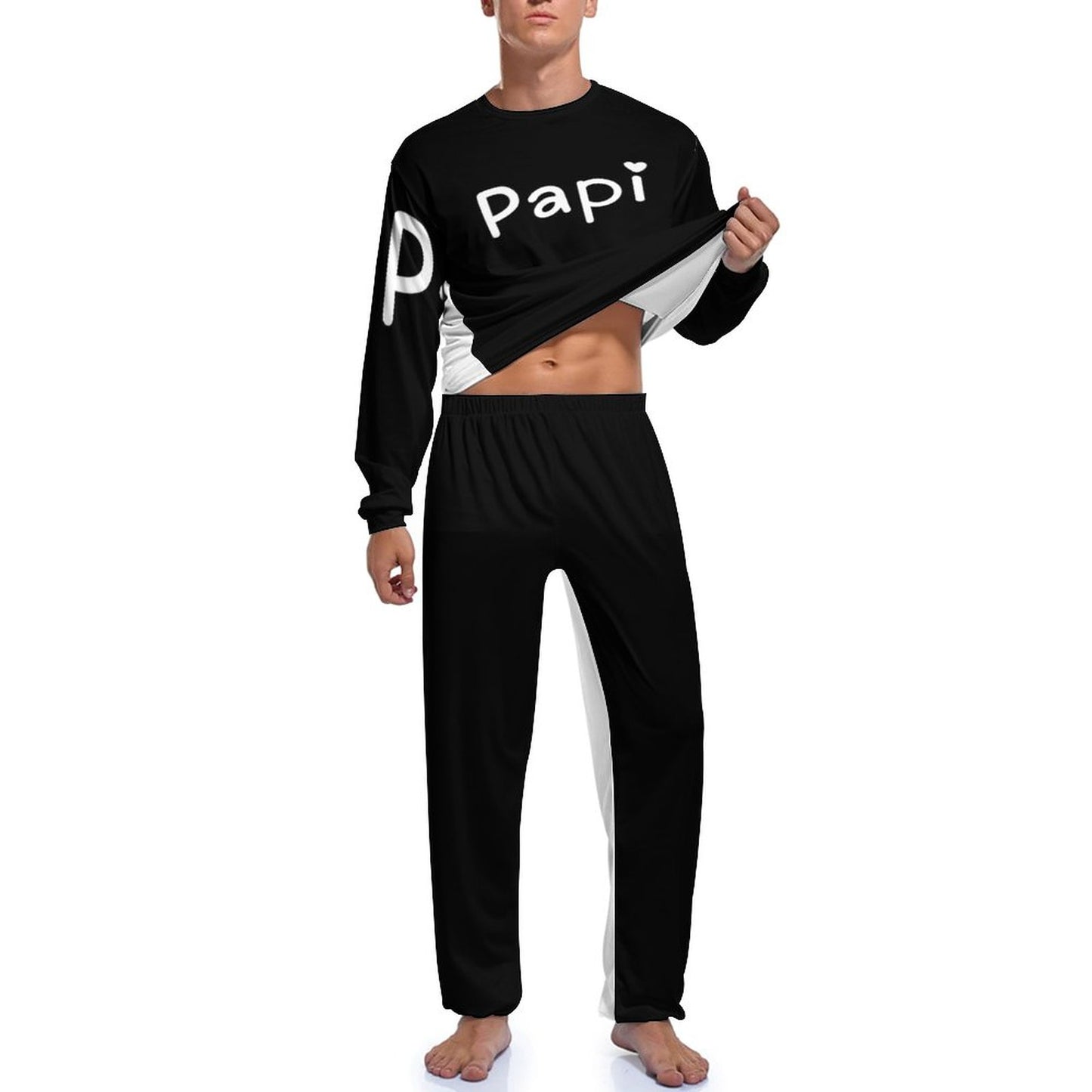 180gsm Men's Loungewear Set JJ1201 (All-Over Printing)