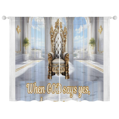 Sheer Curtain(All-Over Printing)