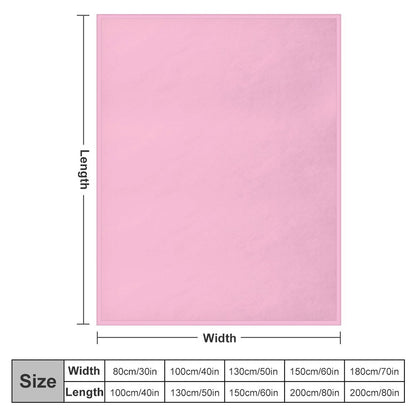 280gsm Flannel Blanket-50"x60" (Dual-sided Printing)