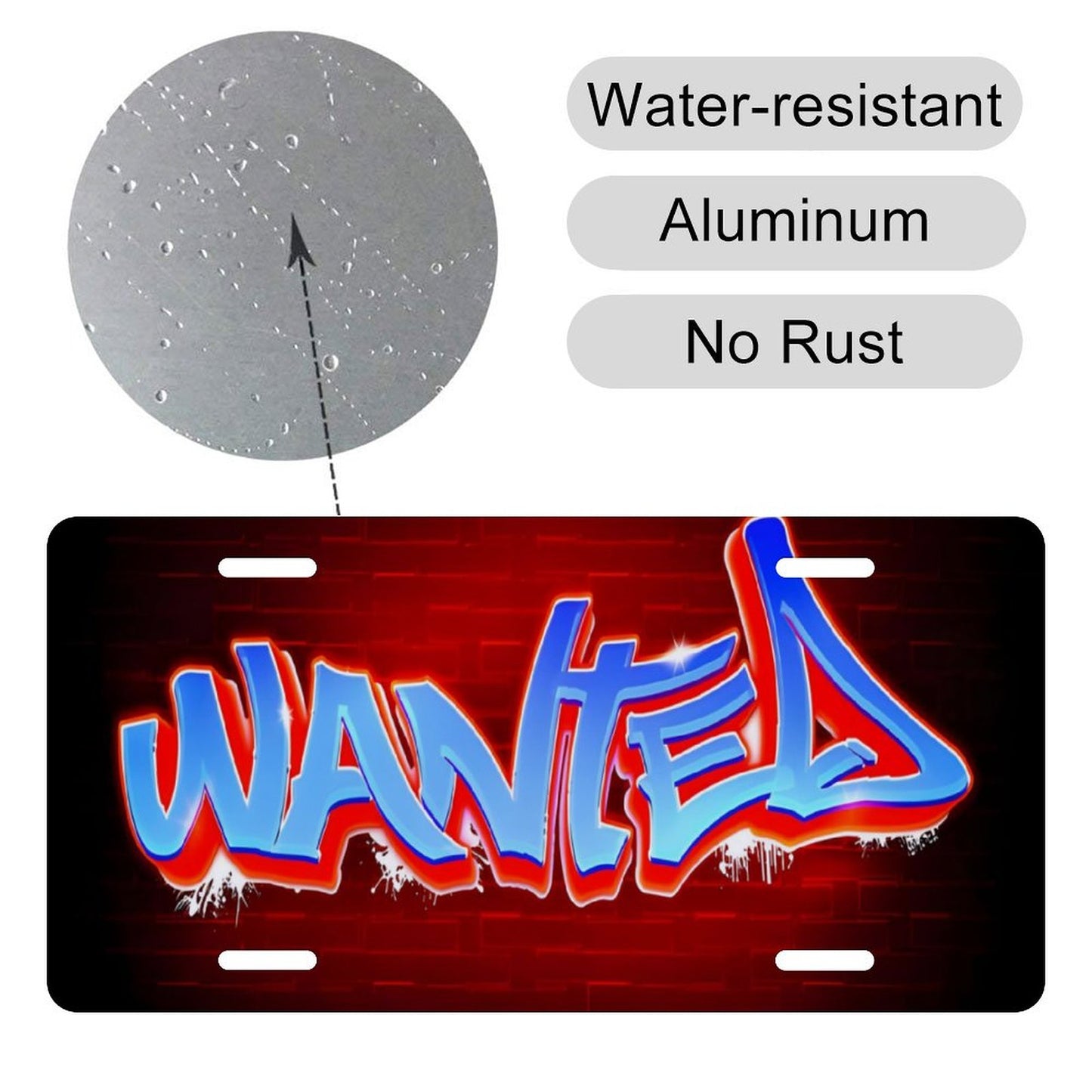 Car License Plate-11.8”x5.9”