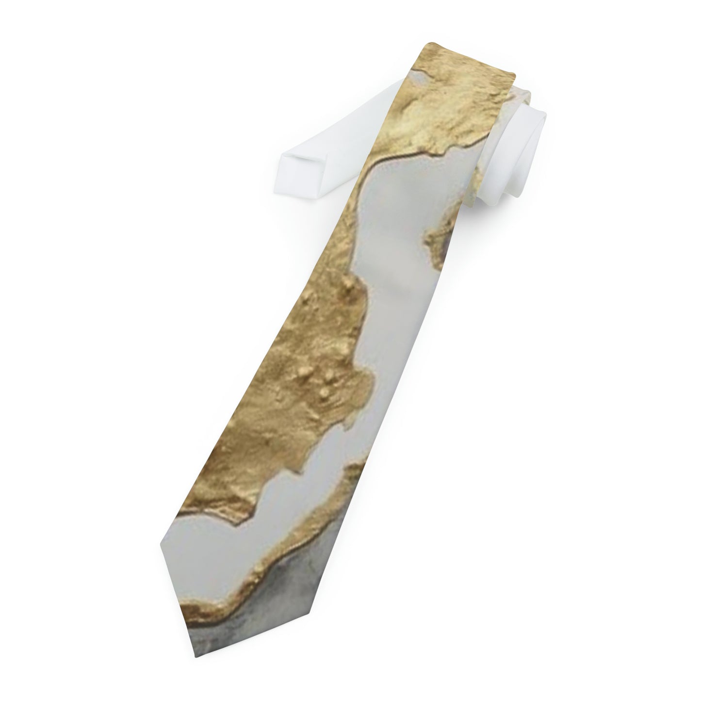 GOLD FOIL 3D Necktie (match for lady in DRESSWEAR)