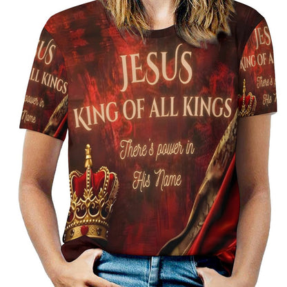 180gsm Custom Women Top T-Shirts(All-Over Printing)