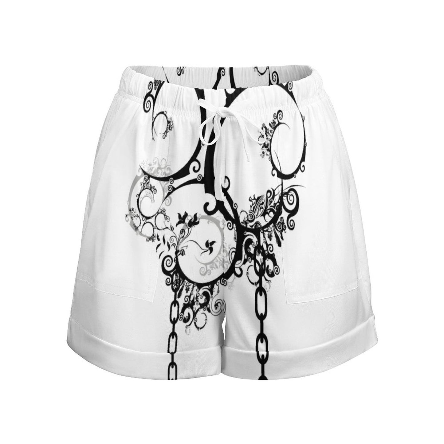 Loose High Waisted Shorts HP (All-Over Printing)