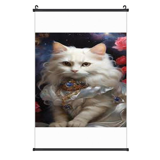 Canvas Hanging Poster with Scrolls-16"x24"/ 40x60cm