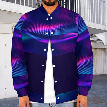 MULTICOLOR Men's Baseball Jacket-*2XS-6XL