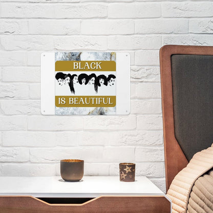 Horizontal Personalized Metal Wall Art Tin Sign-5.5"x7.9"/14x20cm