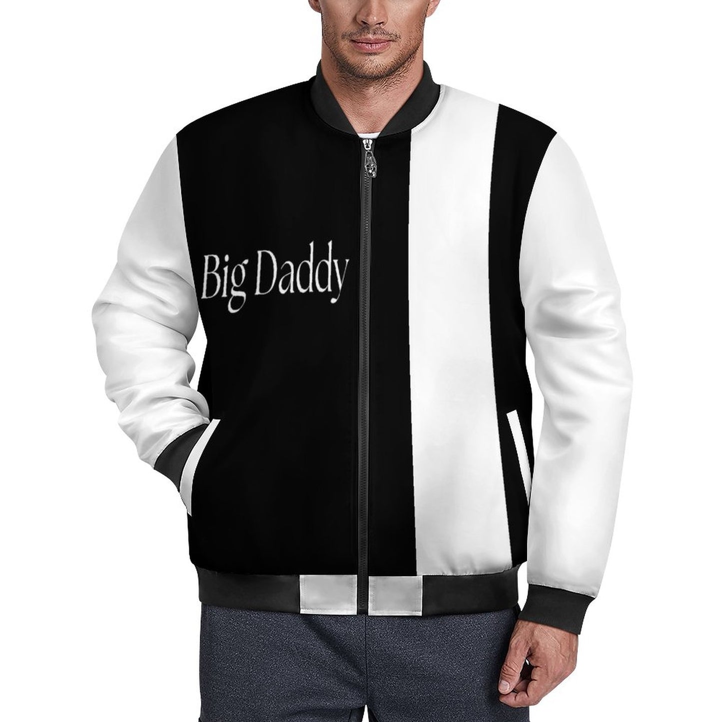 180gsm Zipper Bomber Jacket BMJ (All-Over Printing)