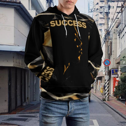 230gsm Men's Cool Hoodie with Double-layer Cap (All-Over Printing)