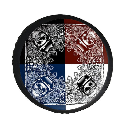 Leather Tire Cover(One-sided Printing)