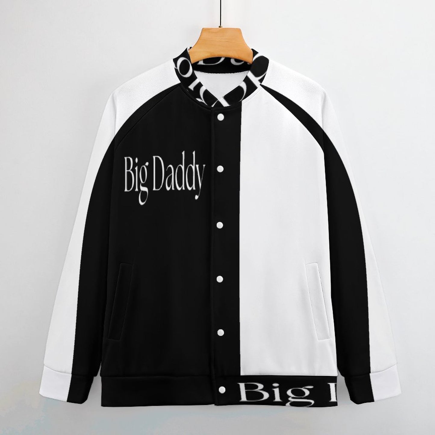 Men's Baseball Jacket-BIG DADDY*****2XS-6XL