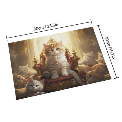 Crystal Velvet Bedroom Floor Mat