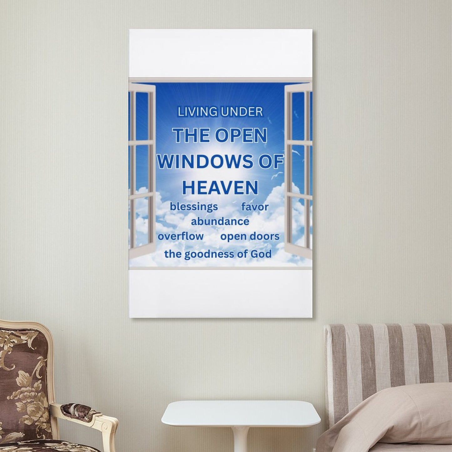 Framed Wooden Poster Hanging (Vertical 2:3)-8x12 inch