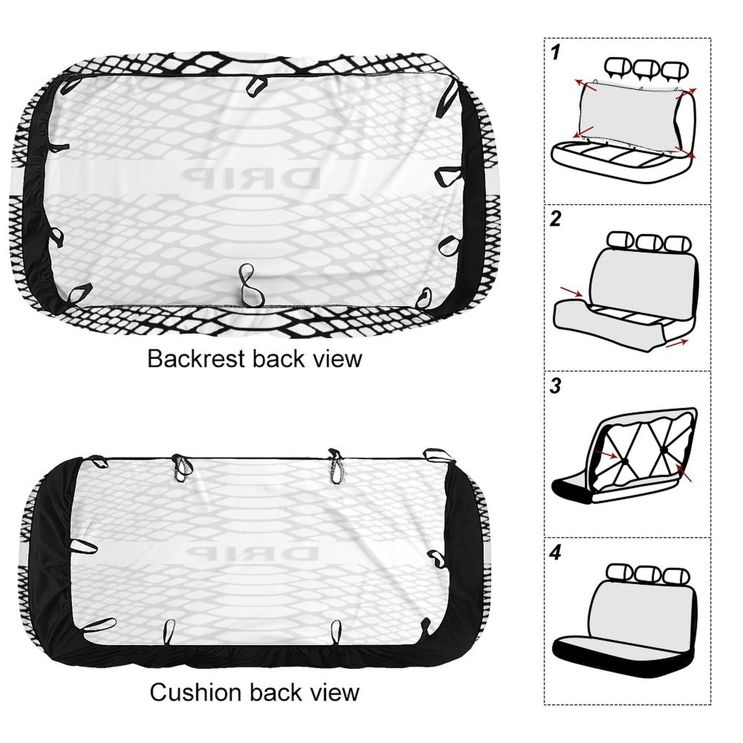 Back Seat Cover for Cars