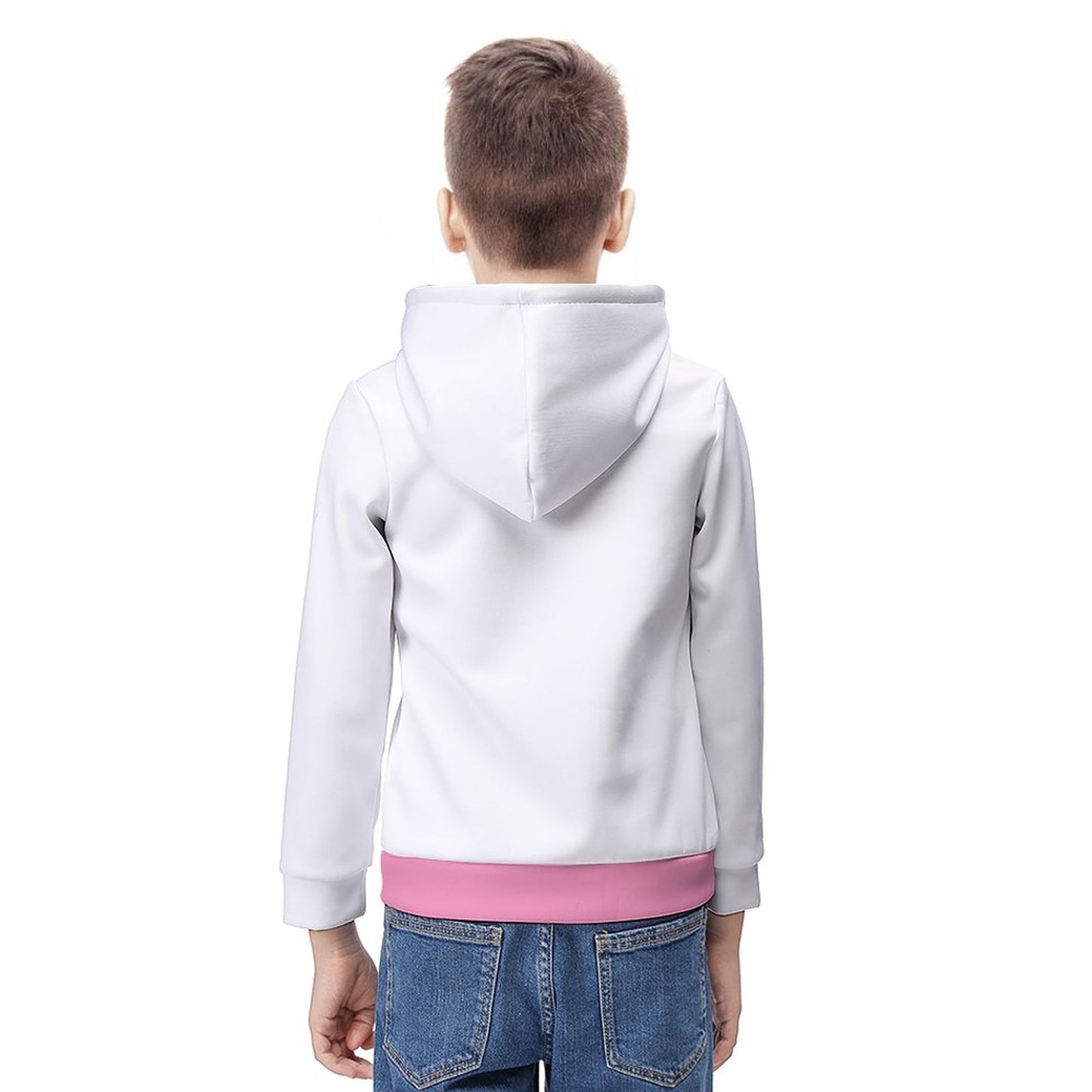 160gsm Children's Lightweight Pullover Hoodie A38H (All-Over Printing)