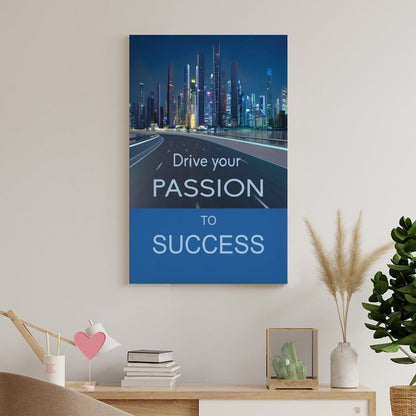 Framed Wooden Poster Hanging (Vertical 2:3)-8x12 inch