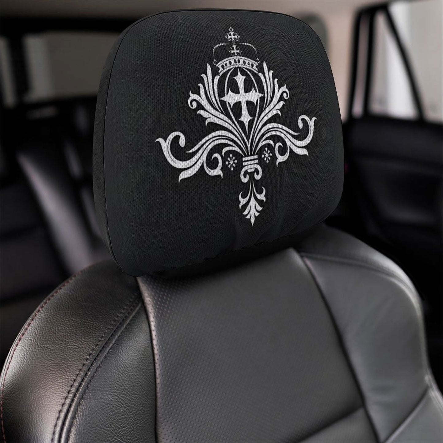 Custom Car Headrest Covers