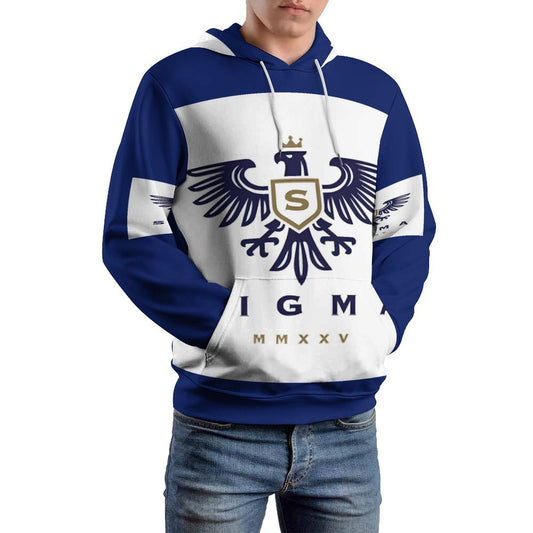 230gsm Men's Personalized Hoodie with Double-layer Cap (All-Over Printing)