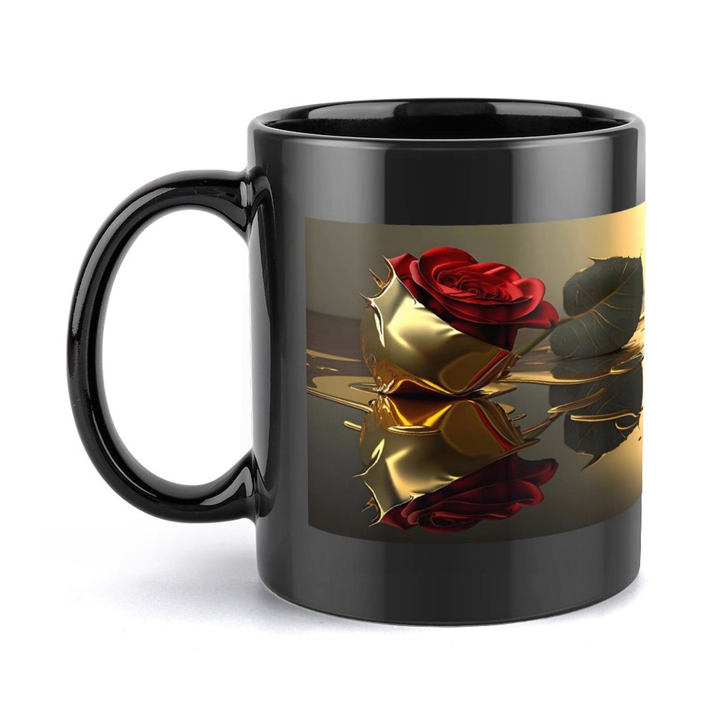 Personalized Photo Coffee Mugs with Identical Patterns