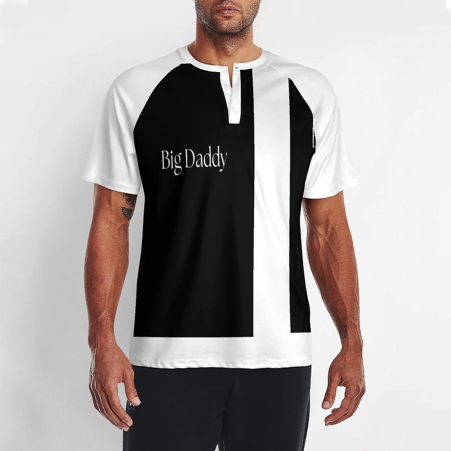 Short Sleeve Men's Raglan T-shirt DT36 (All-Over Printing)