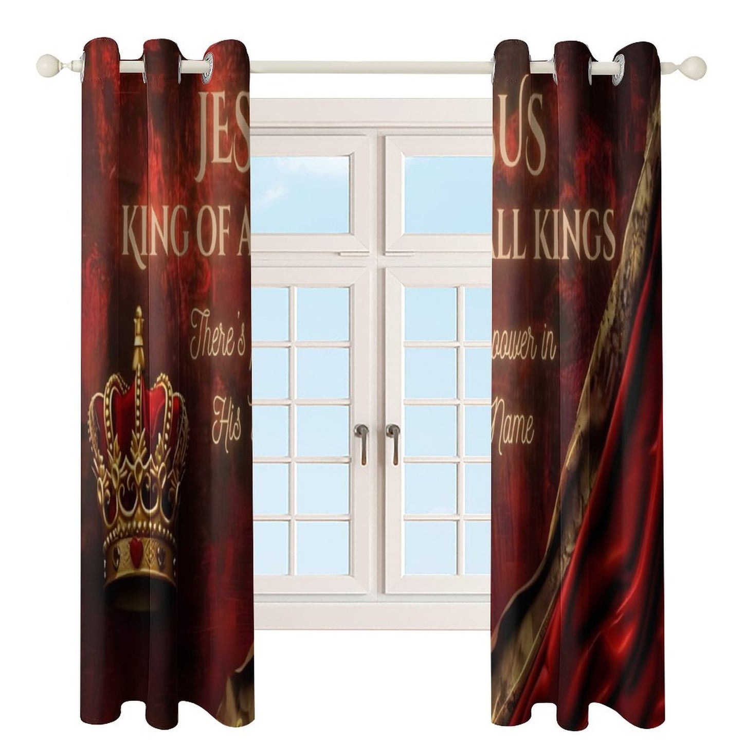 Grommet Curtain-52"x72"/ 132x183cm