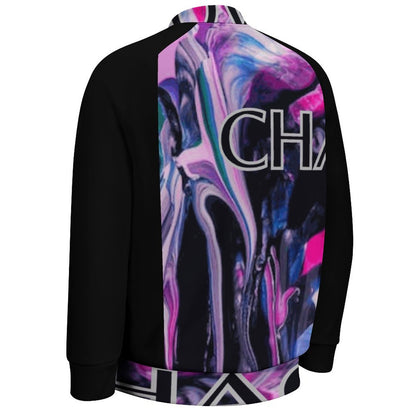 CHAOS Men's Baseball Jacket (black)-XXS-6XL