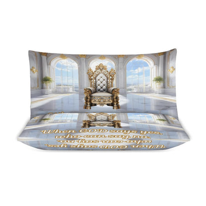 3-Piece Bedding Set-90"x90"/ 229x229cm (Dual-sided Printing)