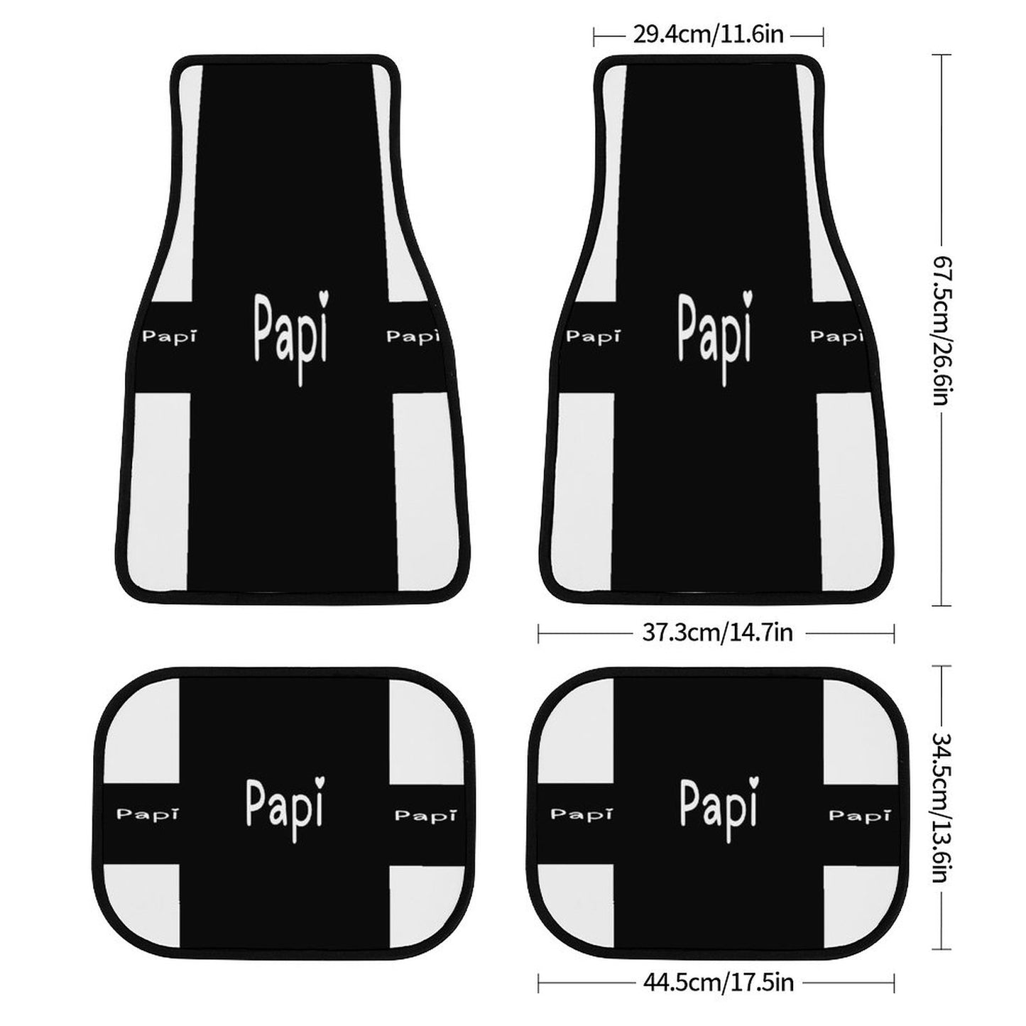 Car Mat Set of 4