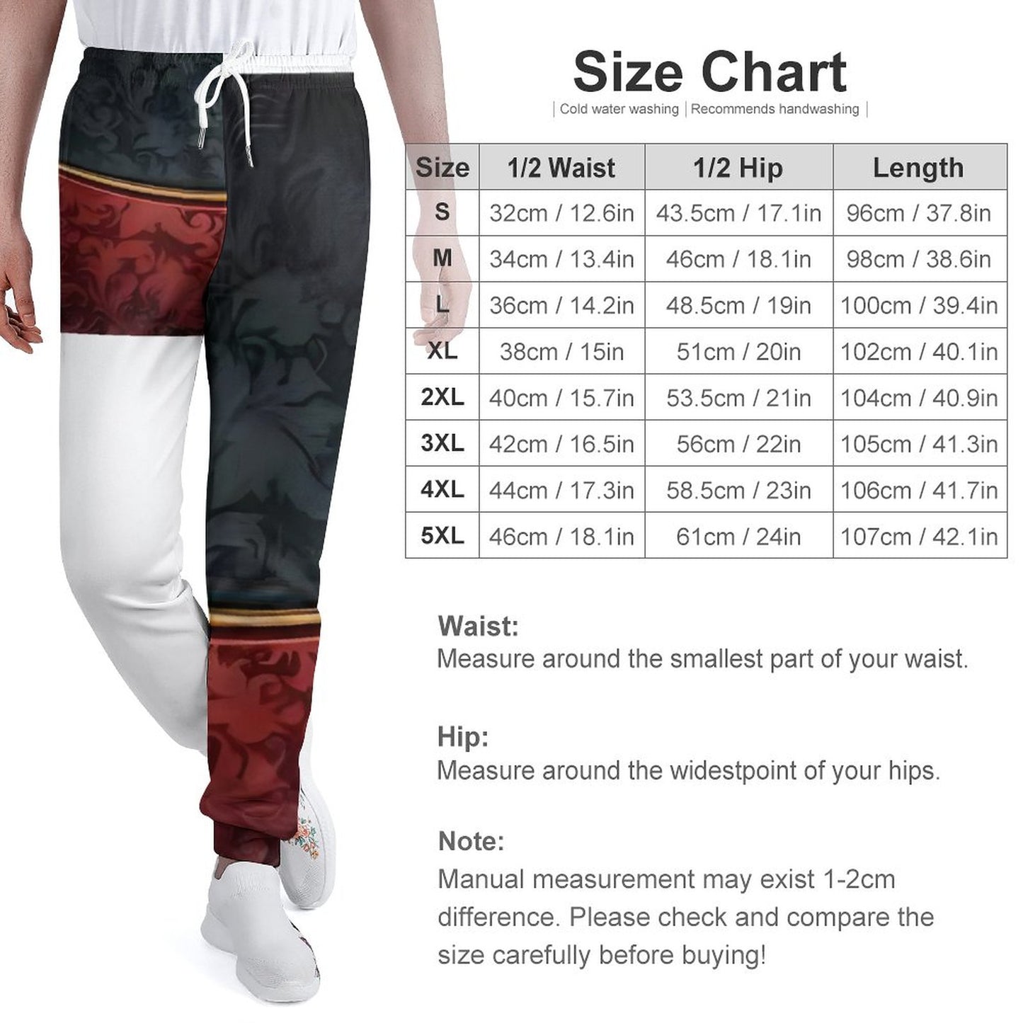 All over Print Sweatpants 4T24 (Polyester)