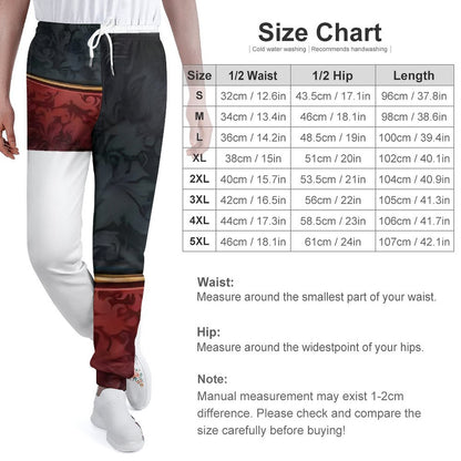 All over Print Sweatpants 4T24 (Polyester)