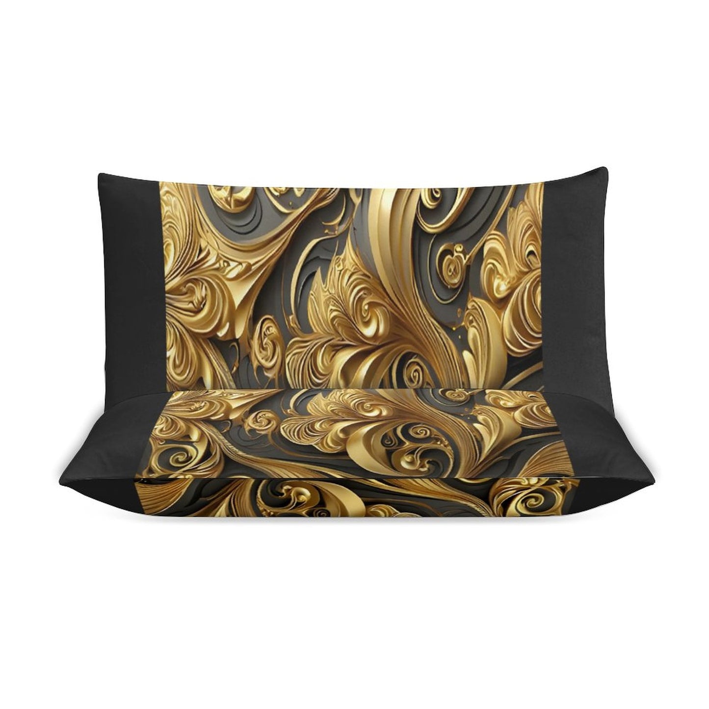 3-Piece Bedding Set-102"x90"/ 259x229cm (Dual-sided Printing)