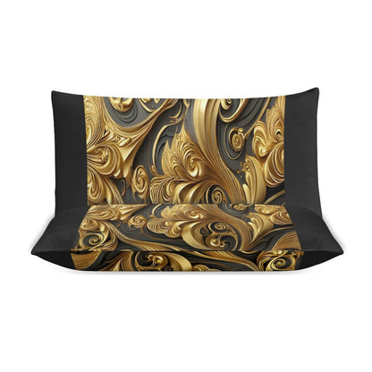 3-Piece Bedding Set-102"x90"/ 259x229cm (Dual-sided Printing)